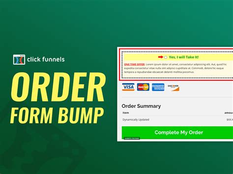 clickfunnels order form|How to Add Order Bumps to an Order Form in Clickfunnels 2.0.